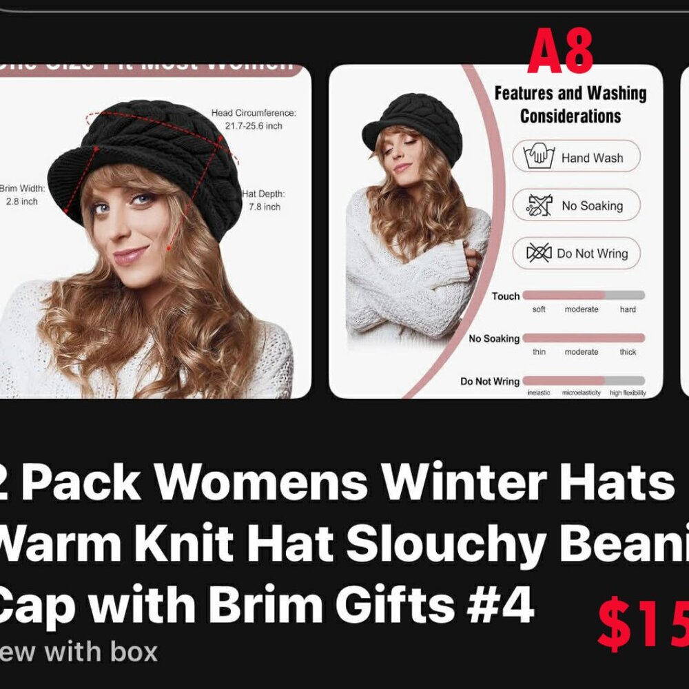 Brim Beanie's
